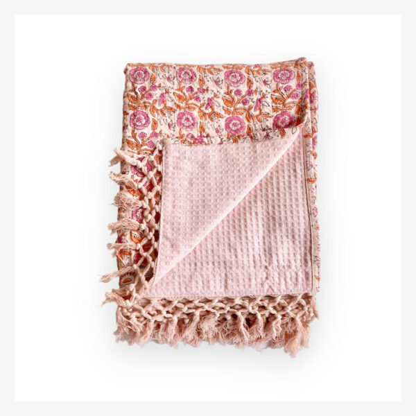 Fouta kota, soleil bonbon, de la marque Apaches Collections