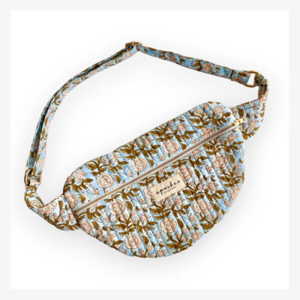 Grand sac banane, modèle soleil piscine - Apaches Collections