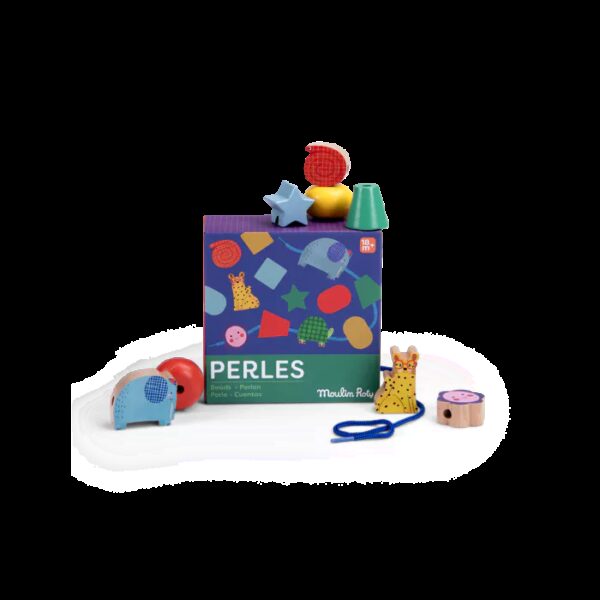 MOULIN ROTY - JEU PERLE EN BOIS| LES TOUPITIS