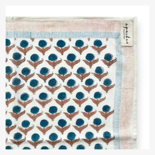 Grand foulard latika lotus chamallow - Apaches Collections
