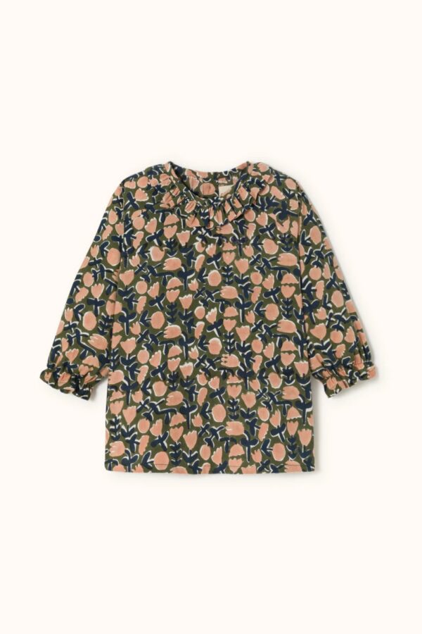 blouse neha tulipe kaki de la marque apaches collections