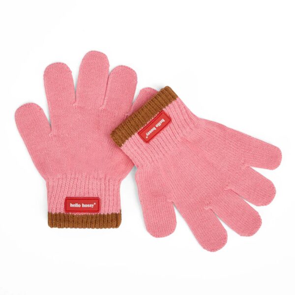 gants rose taille 4-6 ans de la marque hello hossy