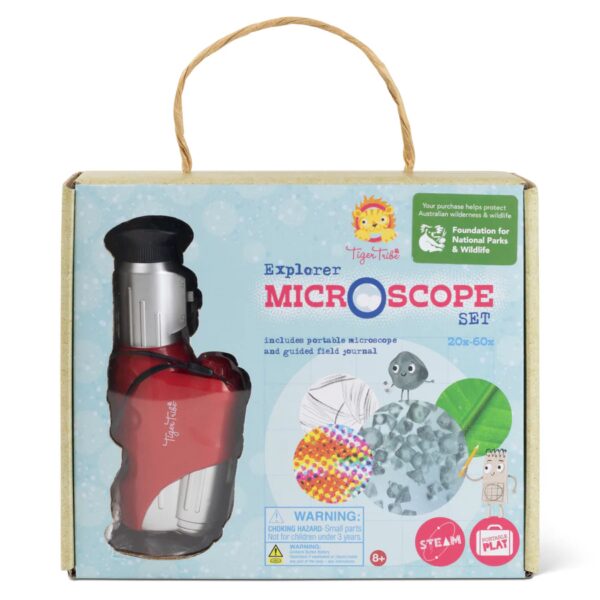 Kit microscope pour enfant de la marque tiger tribe