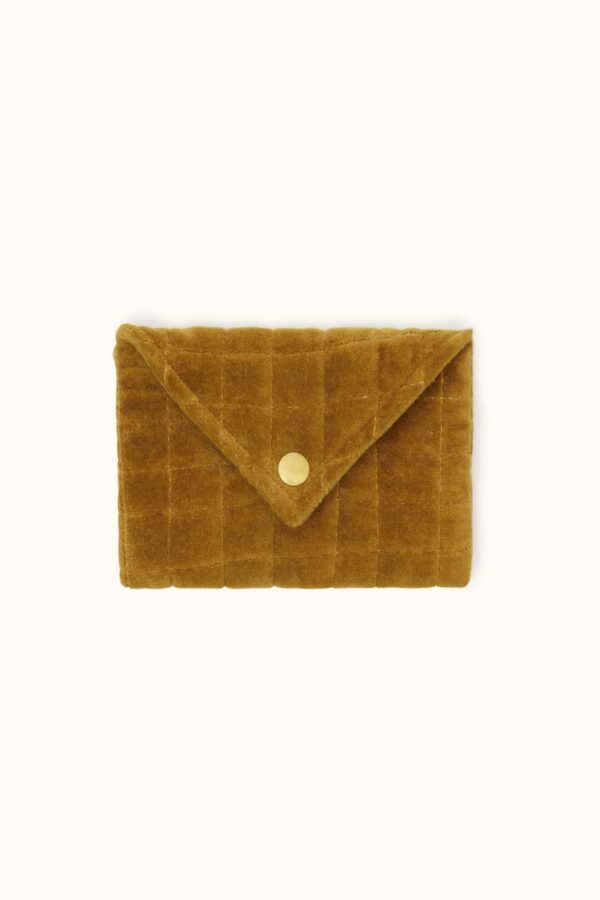 enveloppe ravi velours tapenade de la marque Apaches collections
