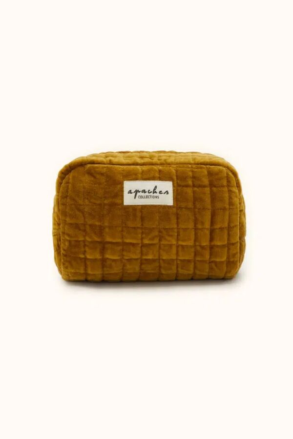 petite trousse gaya velours tapenade de la marque apaches collections